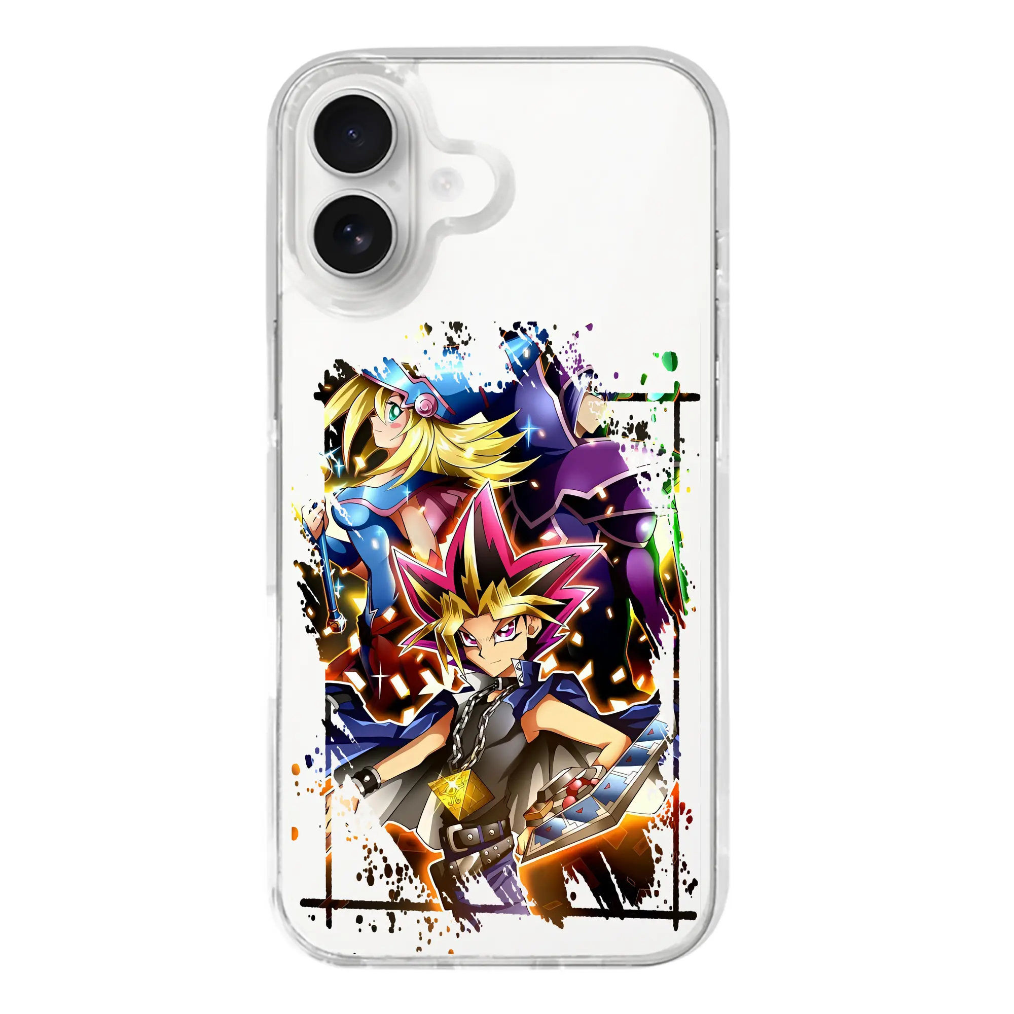 遊☆戯☆王 グッズ,武藤遊戯 - iPhone 17シリーズ 透明スマホケース – 薄型・耐衝撃・精密フィット保護カバー